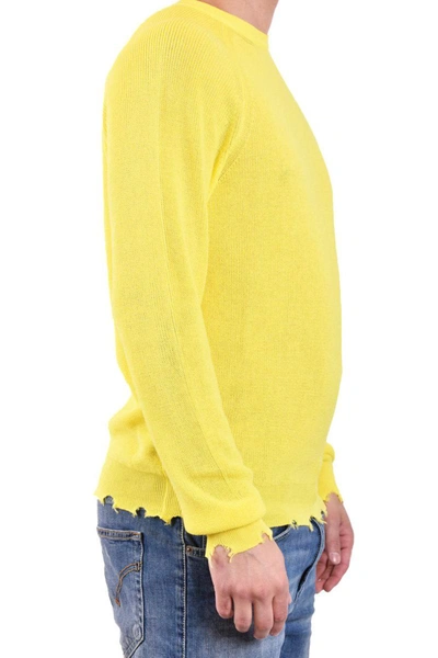 Shop Laneus Sweaters In Yellow