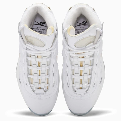 Shop Maison Margiela X Reebok Question Mid Memory Of Basketball Sneakers In White