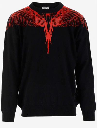 Shop Marcelo Burlon County Of Milan Sweater In Black