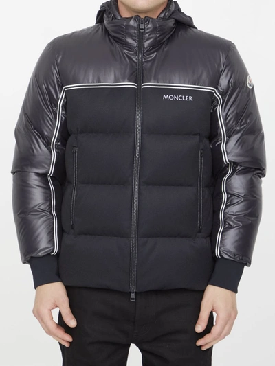 Shop Moncler Michael Down Jacket In Black
