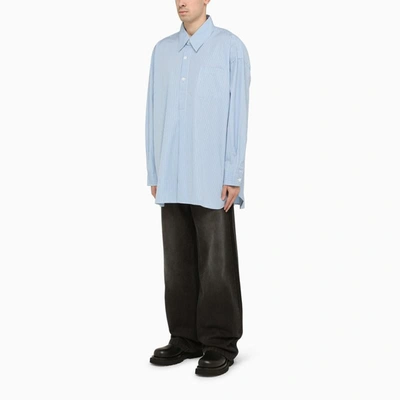 Shop Our Legacy Light Blue Poplin Oversize Shirt In Multicolor