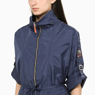 Shop Parajumpers Lightweight Nylon Parka In Blue