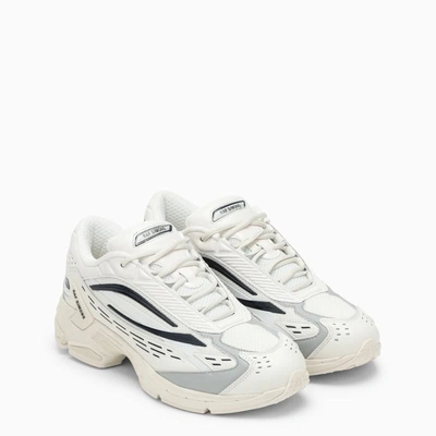 Shop Raf Simons (runner) White/grey Mesh Trainer