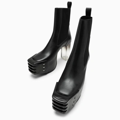 Shop Rick Owens Platform Boot In Black