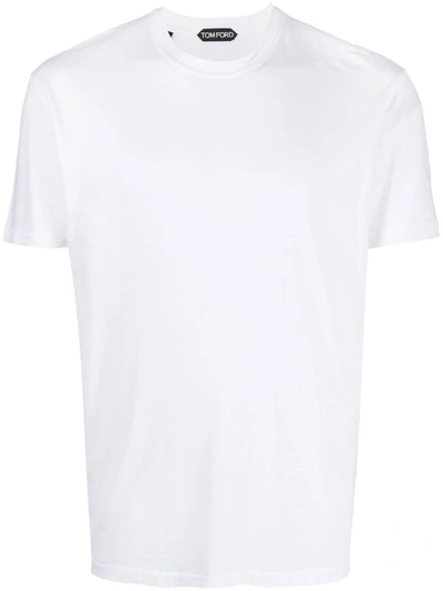 Shop Tom Ford Slim Fit T-shirt Clothing In White