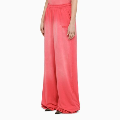 Shop Vetements Tie-dye Oversize Trousers In Pink