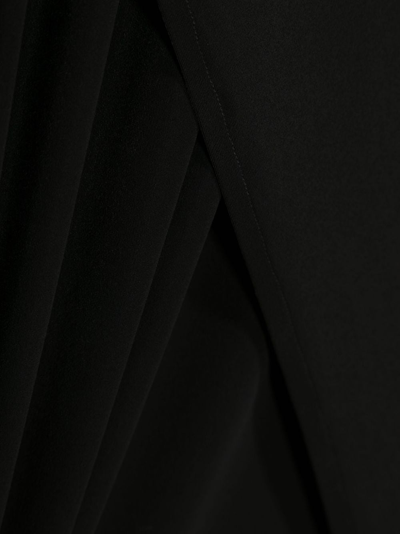 Shop Magda Butrym Fine-knit Scarf In Black