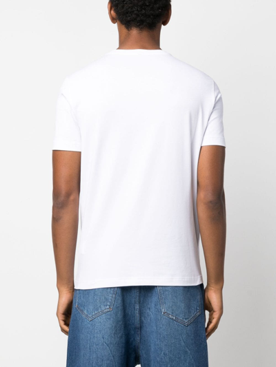 Shop Iceberg Cartoon-print Crew-neck T-shirt In White
