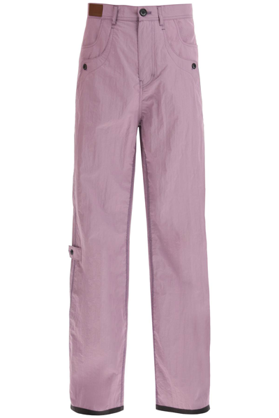 Shop Andersson Bell Inside Out Technical Pants In Purple