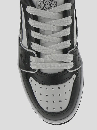 Shop Enterprise Japan Sneakers In <p> Black And White Sneakers With Rubber Sole