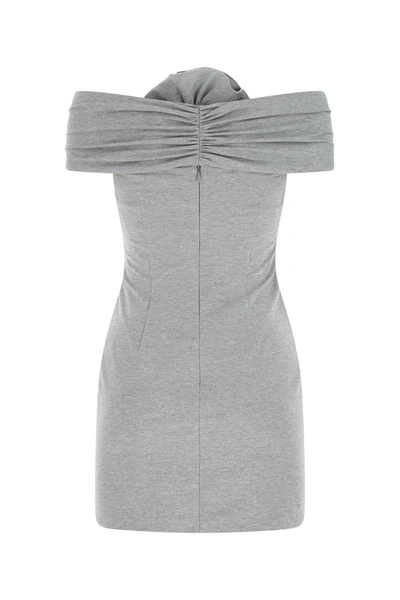 Shop Magda Butrym Dress In Grey
