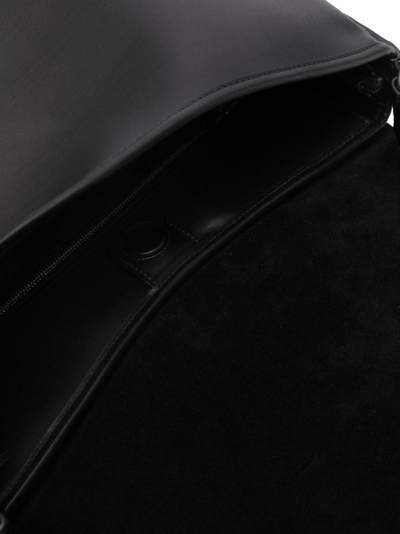 Gucci Dionysus Leather Messenger Bag In Schwarz