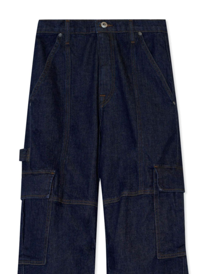 Simkhai Axelle Utility Cargo In Blue