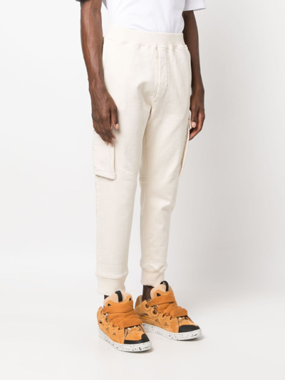 Dsquared2 D2 Cipro Cargo Trousers In Nude
