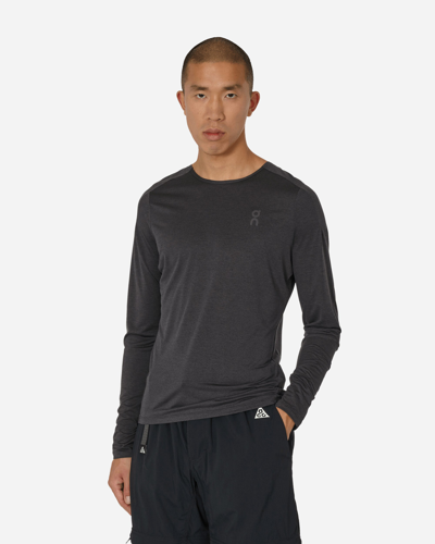 Shop On Performance Lgsleeve T-shirt In Black