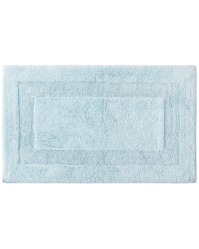 Tommy Bahama Long Branch Cotton Tufted Reversible Bath Rug, 21" X 34" In Blue