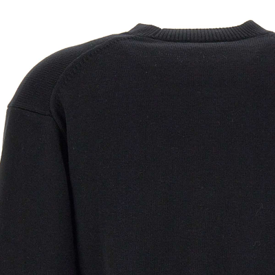 Shop Kenzo Tiger Academy Wool And Cotton Sweater In Black