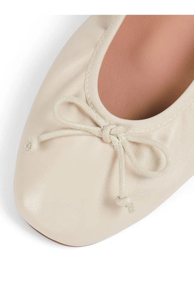 Shop Lk Bennett Trilly Ballet Flat In Cream