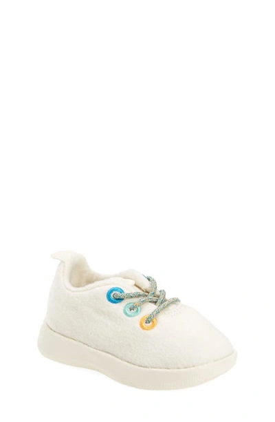 Shop Allbirds Kids' Wool Runner Sneaker In Natural White