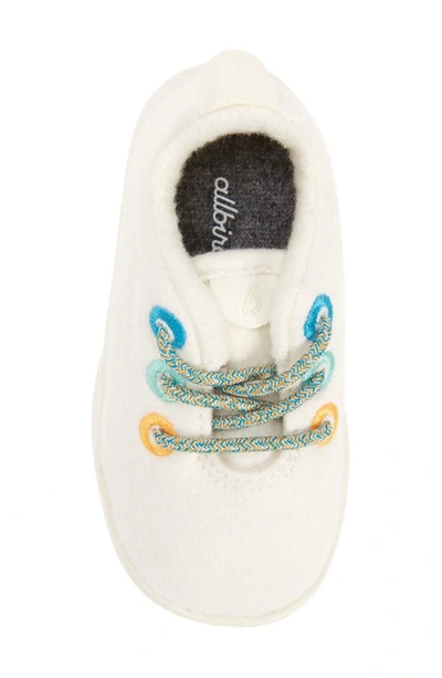 Shop Allbirds Kids' Wool Runner Sneaker In Natural White