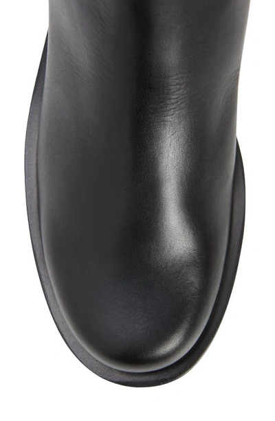 Shop Stuart Weitzman 5050 Bold Over The Knee Boot In Black