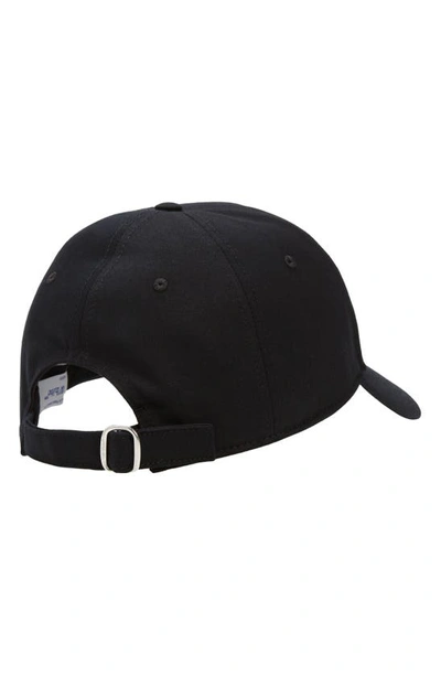 Shop Off-white Arrow Drill Embroidered Baseball Cap In Black/ White