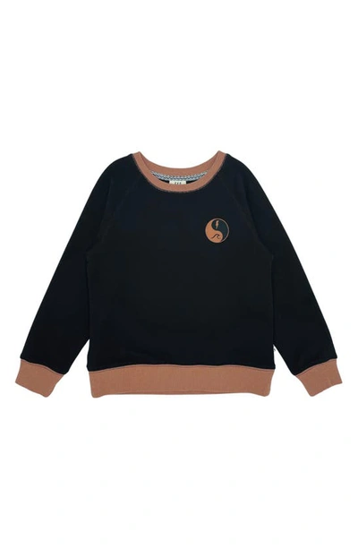 Shop Feather 4 Arrow Kids' Energy Sweatshirt In Black