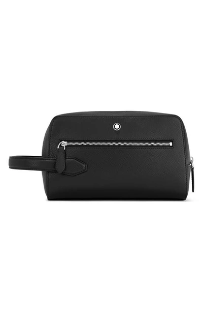 Shop Montblanc Sartorial Dopp Kit In Black