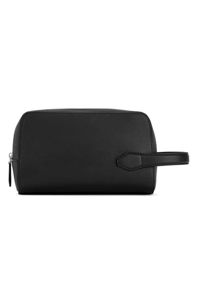 Shop Montblanc Sartorial Dopp Kit In Black