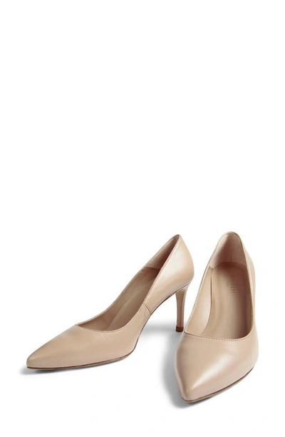 Lk Bennett Floret Pointed Toe Pump In Trench