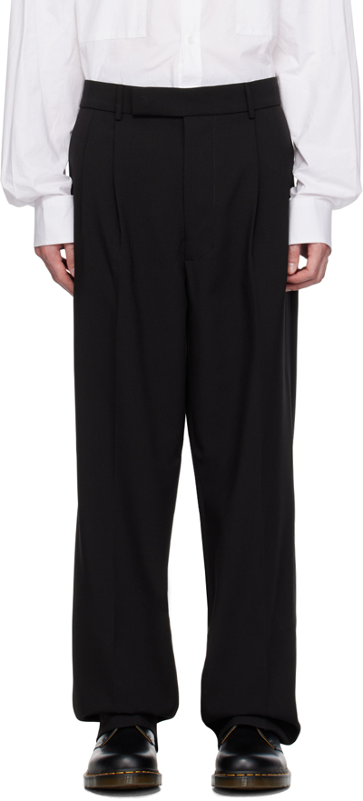 Shop The Frankie Shop Black Beo Trousers