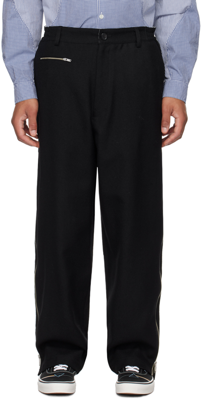 Shop Undercover Black Zip Trousers