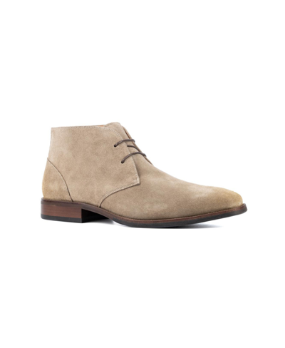 Shop Vintage Foundry Co Men's Suede Aldwin Boots In Taupe