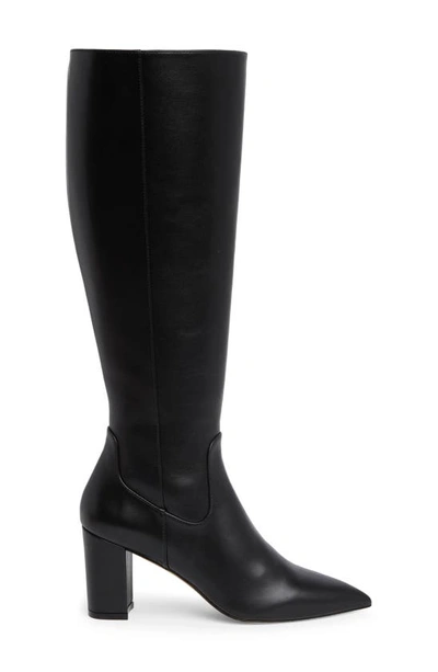 Stuart Weitzman Renegade Block Heel Boot In Black