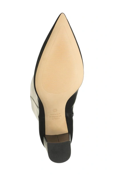 Stuart Weitzman Renegade Block Heel Boot In Black