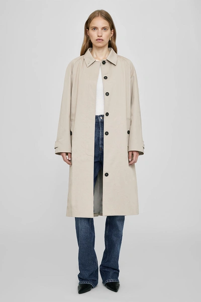 Anine Bing Randy Trench In Beige