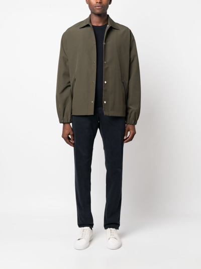 Jacob Cohen Straight-leg Chino Trousers In Blue