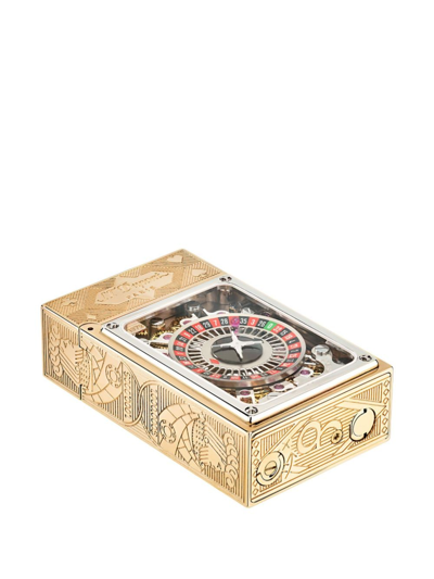 St Dupont Casino Pocket Complication Lighter In Gold