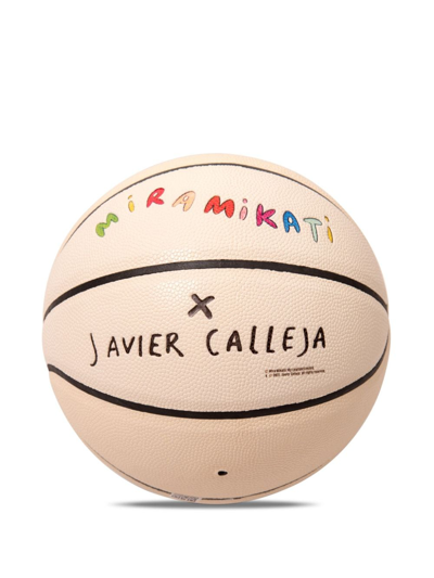 Shop Mira Mikati X Javier Calleja Dreams Come True Basket Ball In Neutrals