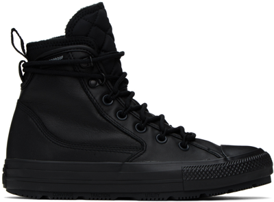 Converse High-top Leisure Sneakers In Black/black