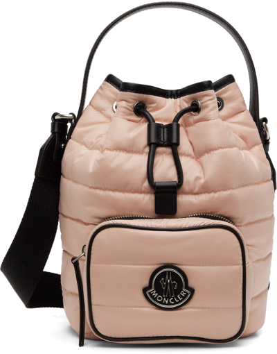 Shop Moncler Pink Kilia Bag In 512 Pink