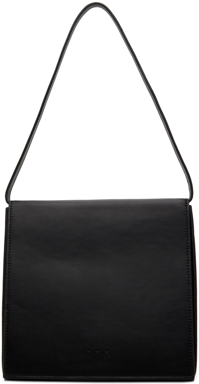 Shop Aesther Ekme Black Carré Bag In 101 Black