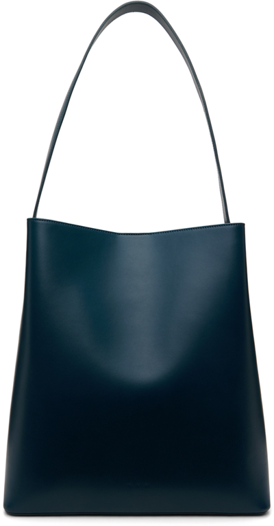 Shop Aesther Ekme Blue Sac Tote In 202 Nile Blue