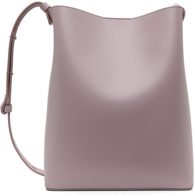 Shop Aesther Ekme Purple Sac Bucket Bag In 201 Violet Ice