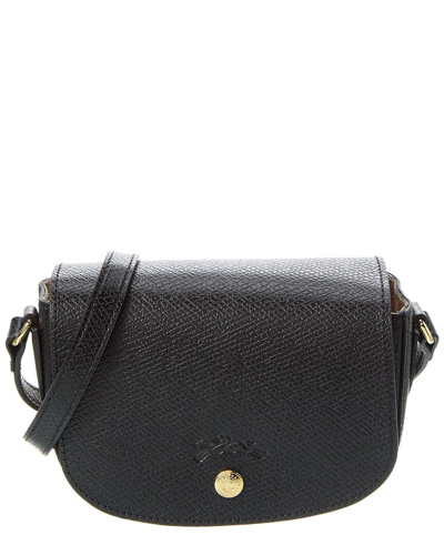 Shop Longchamp Epure Leather Bag In Black