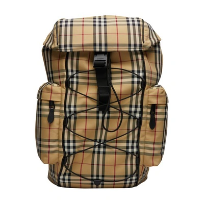 Shop Burberry Murray Backpack In Archive_beige