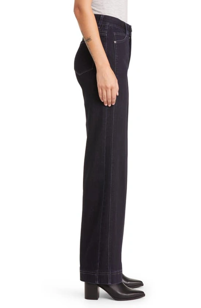 Wit & Wisdom Gracie 'ab'solution Skyrise Wide Leg Jeans In Indigo