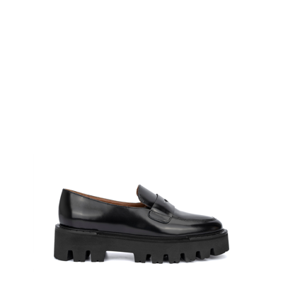 Aquatalia Women's Alexi Platform Loafers In Black