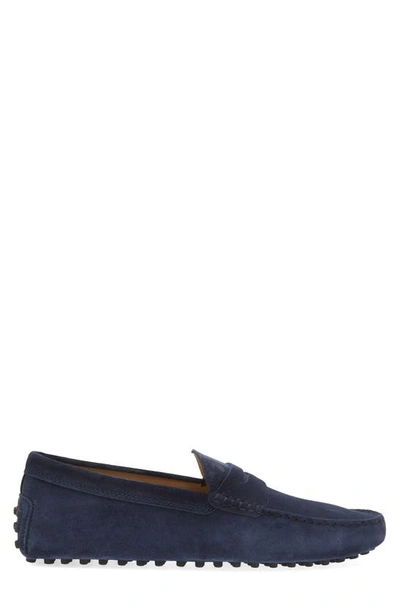 Tod's Gommino Driving Shoe In Galassia Suede