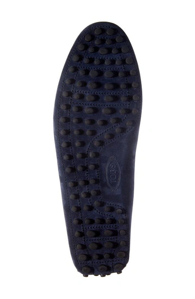 Tod's Gommino Driving Shoe In Galassia Suede